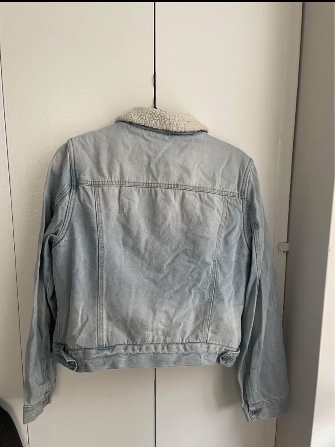 Vintage Denim Sherpa Jacket - photo 2