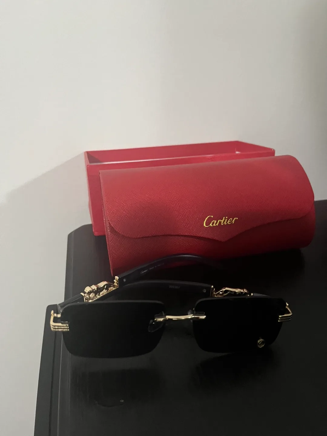 Cartier Sunglasses with Case thumbnail