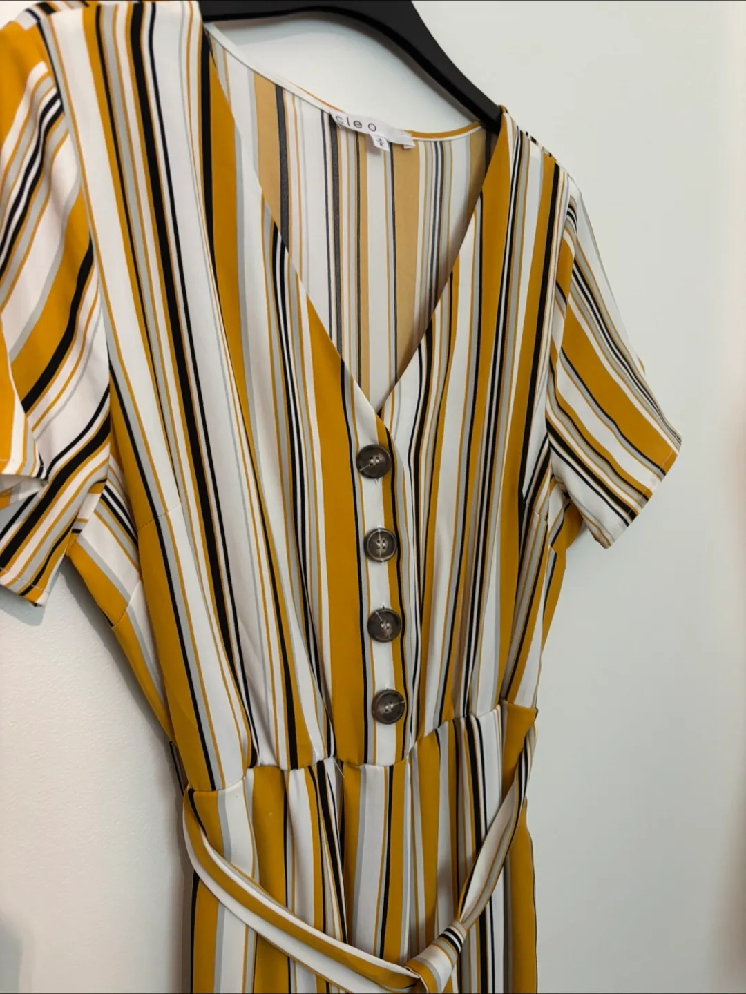 Cleo Striped Jumpsuit - Size M image indicator(2)