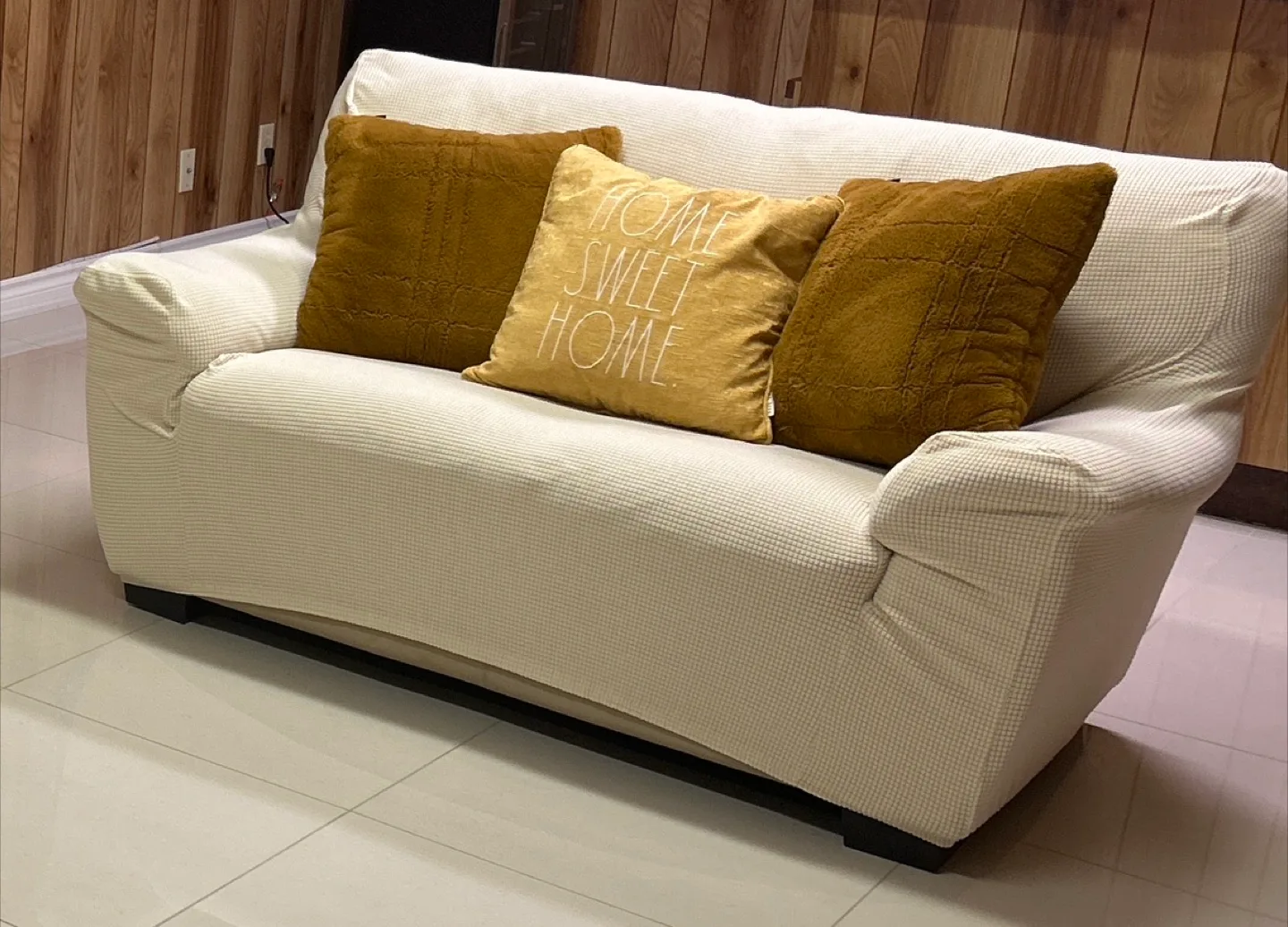 Loveseat Sofa with cover or without cover thumbnail