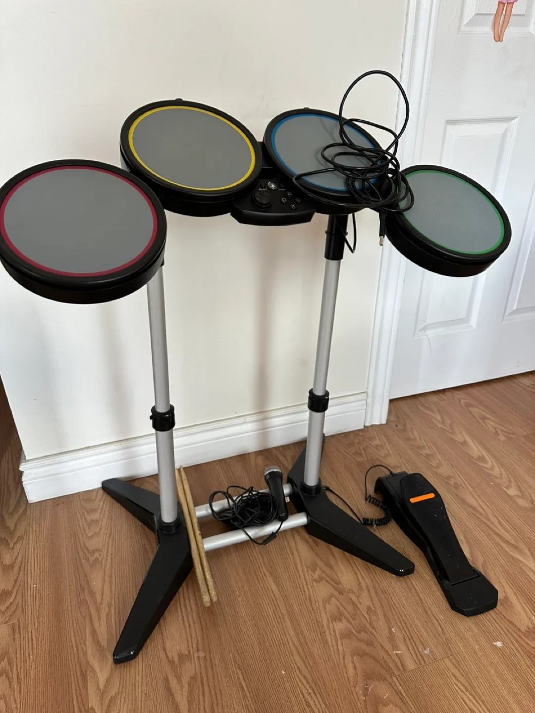 Rock Band Harmonix Wired Drum Kit Ps2/Ps3 822148 Playstation thumbnail