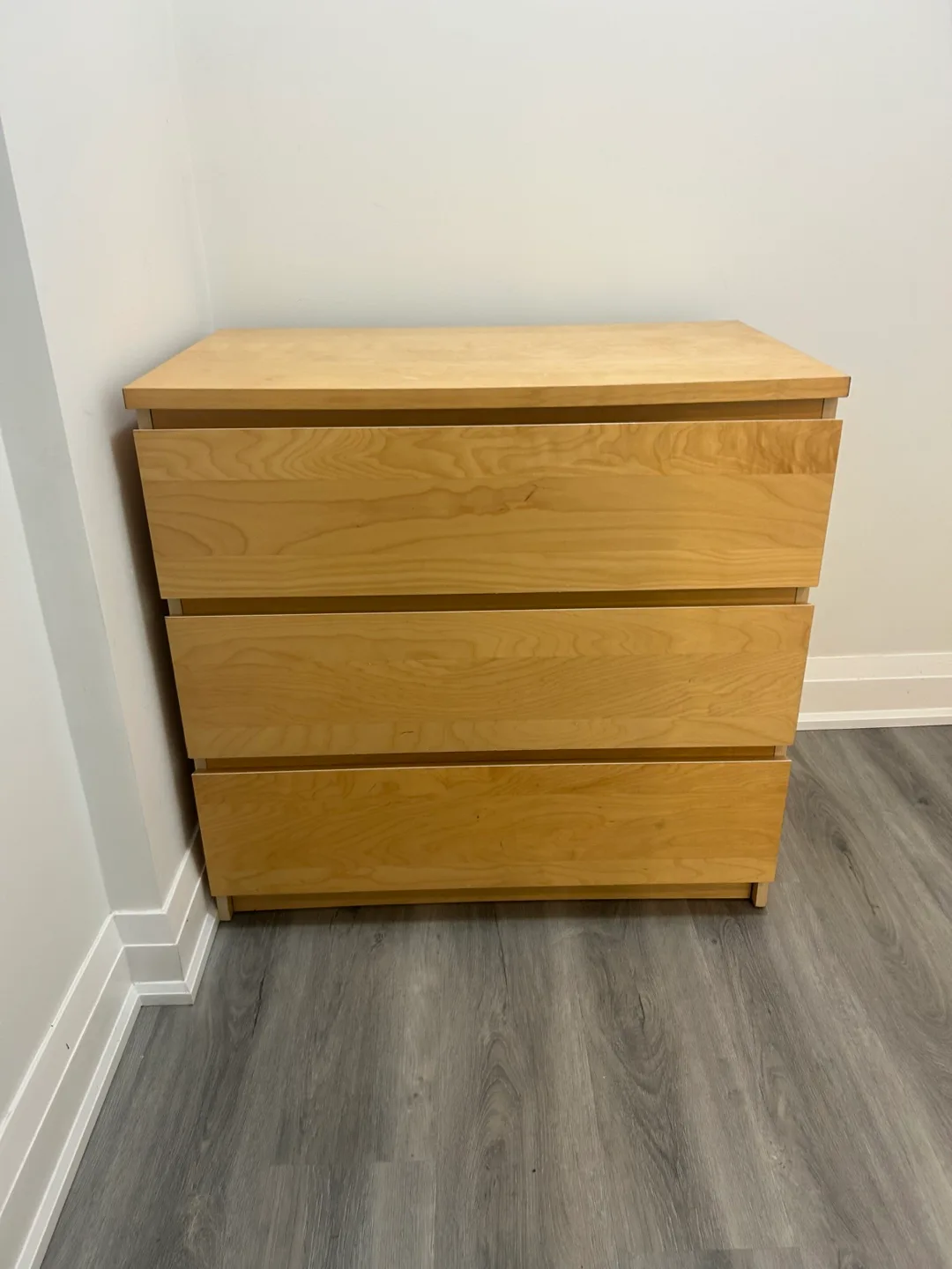 IKEA Malm 3-Drawer Dresser thumbnail