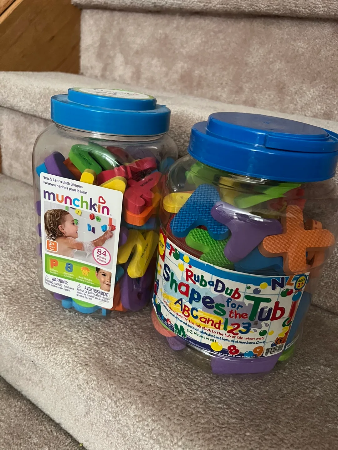 Munchkin Bath Shapes - Sea & Learn + RubaDub thumbnail