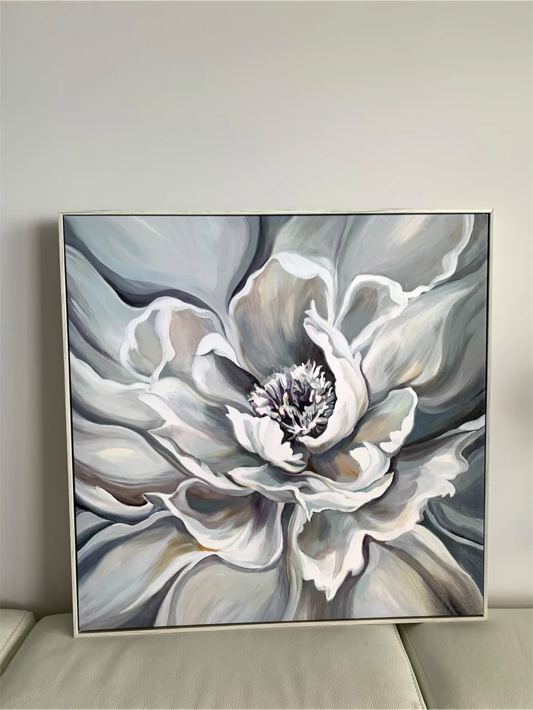 🌺 Beautiful Wall Art Canvas on wooded frame image indicator(2)