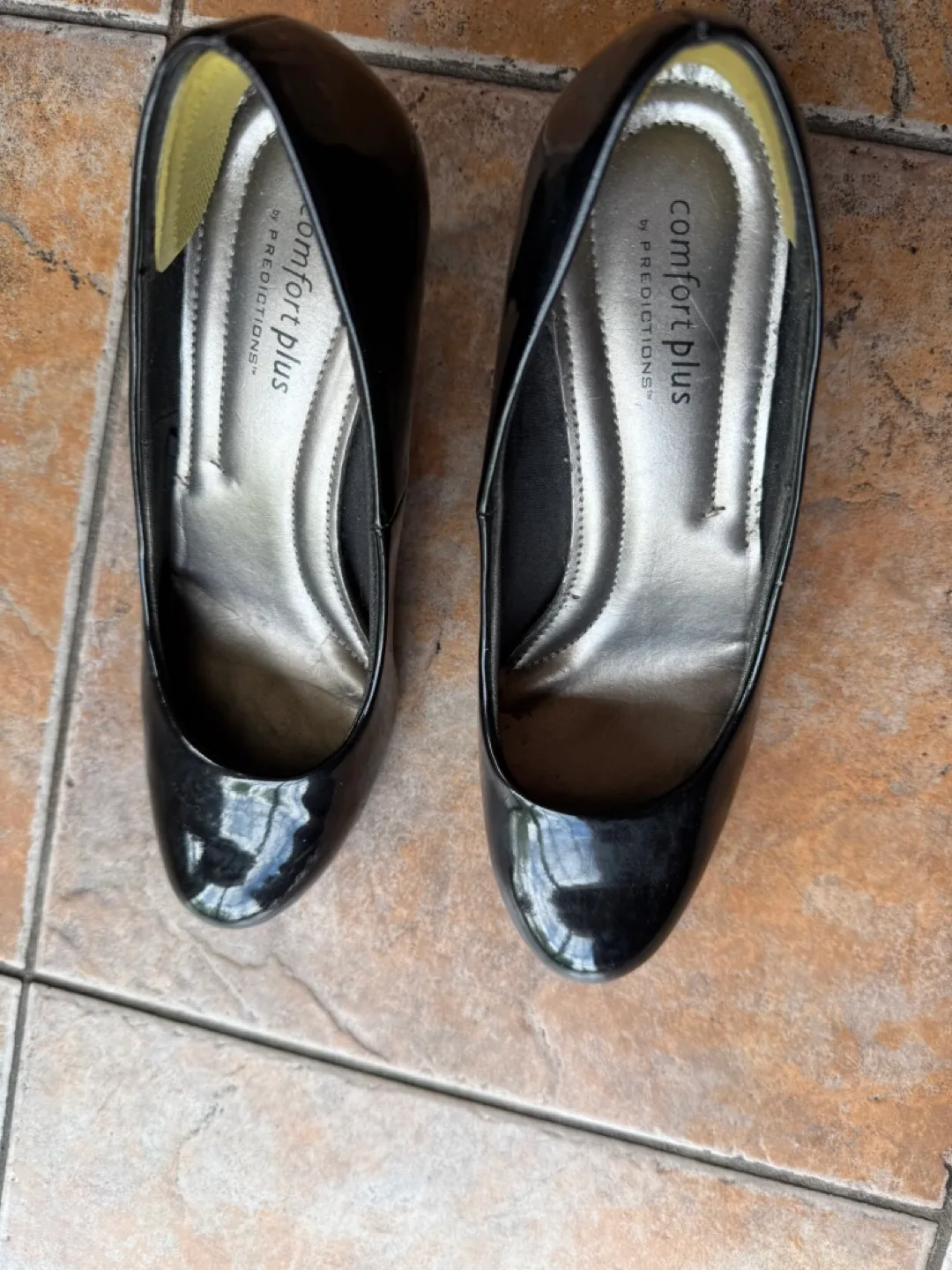 Comfort plus by Predictions Black Heels - Size 7 🇨🇦🍁 thumbnail