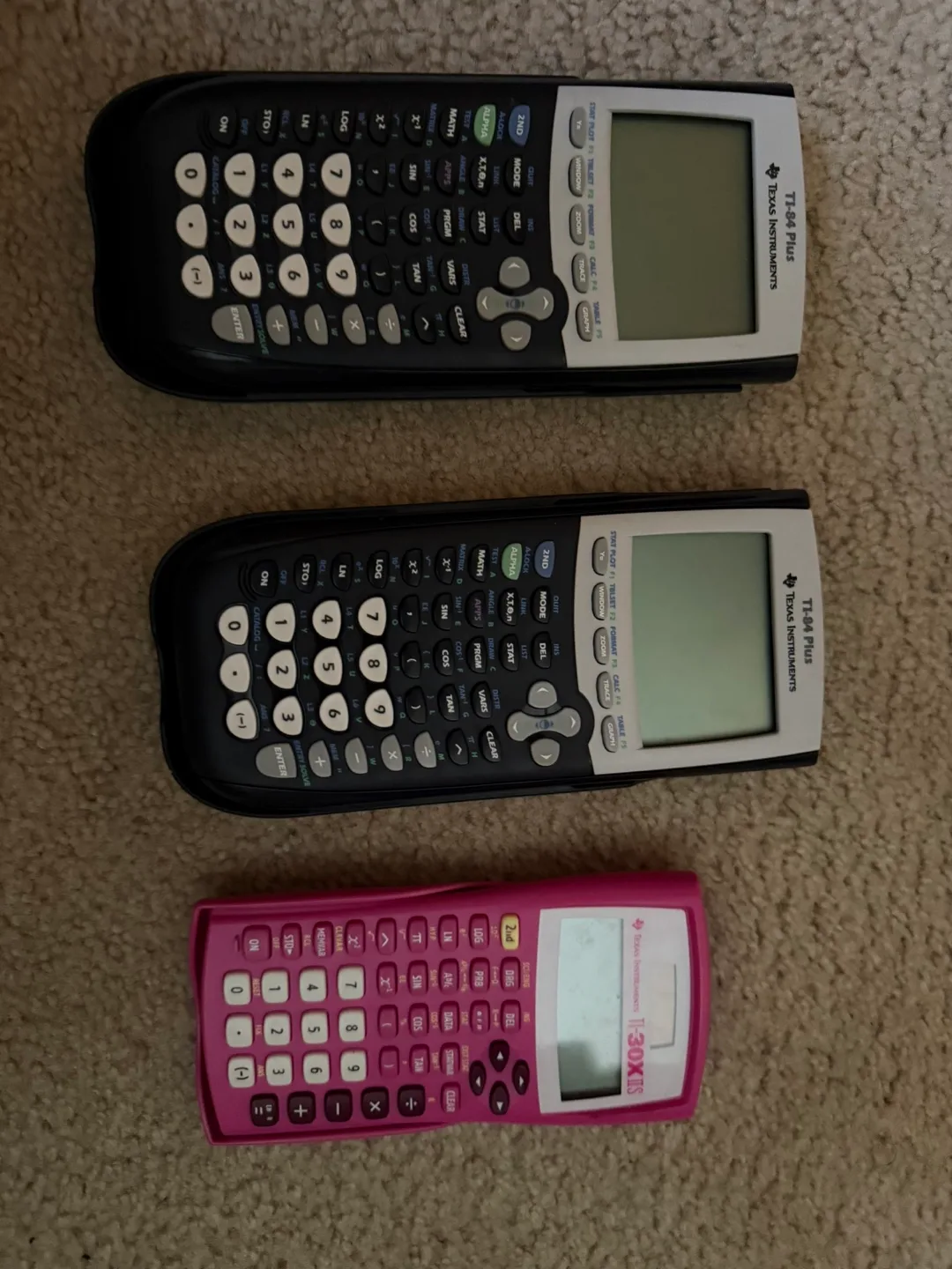 Texas Instruments TI-84 Plus & TI-30XIIS Calculators thumbnail