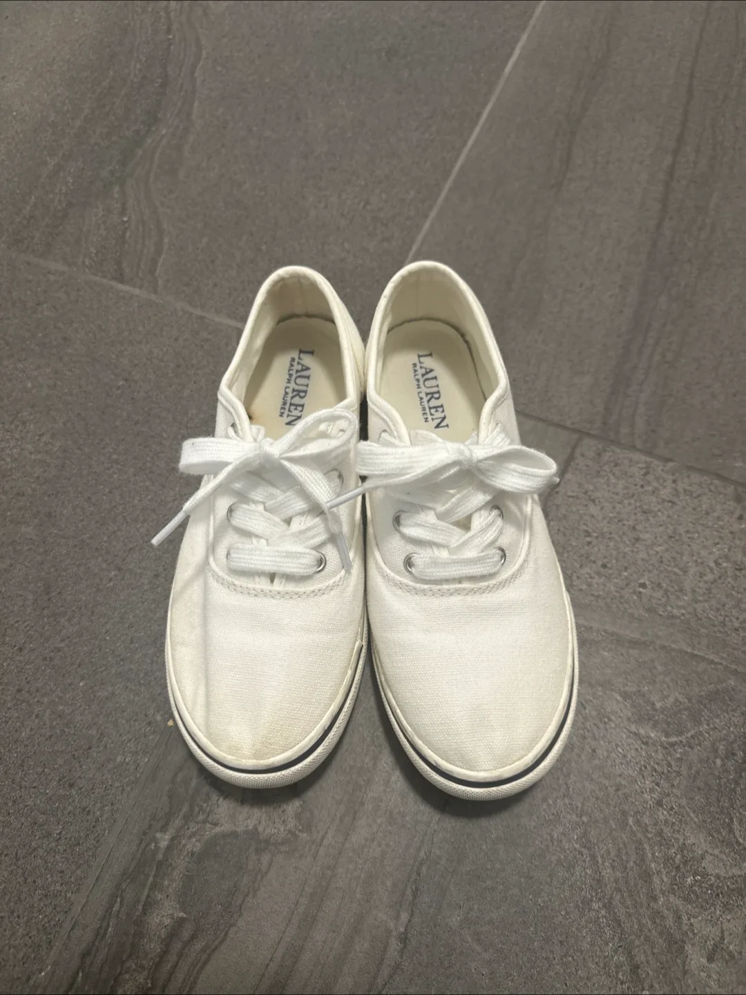 Ralph Lauren White Sneakers thumbnail