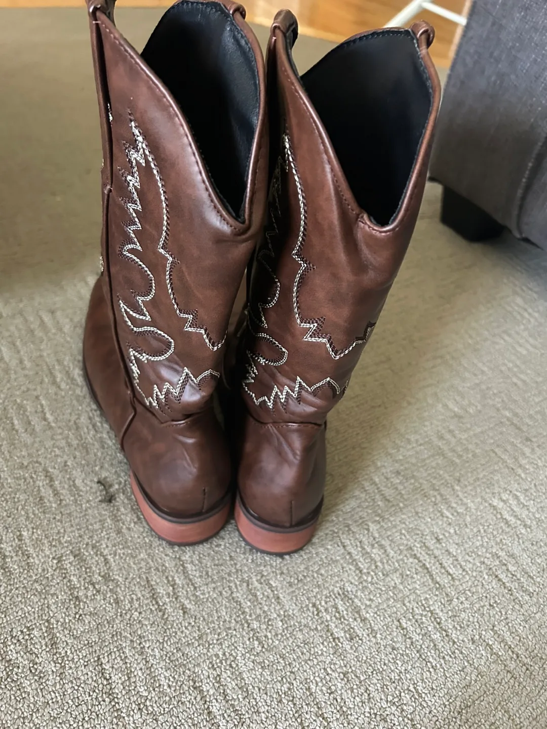 Brand New Stanpede Western Cowboy Cowgirl Boots image indicator(7)