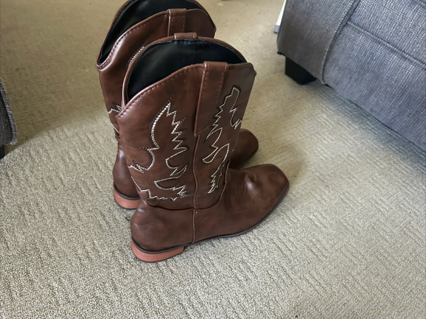 Brand New Stanpede Western Cowboy Cowgirl Boots image indicator(6)