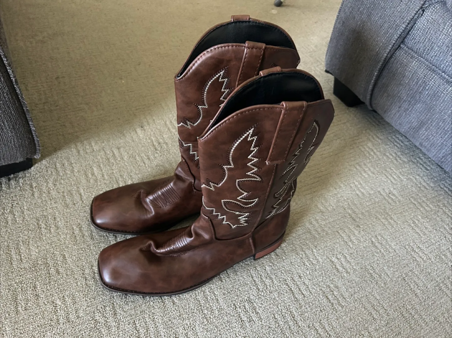 Brand New Stanpede Western Cowboy Cowgirl Boots image indicator(4)