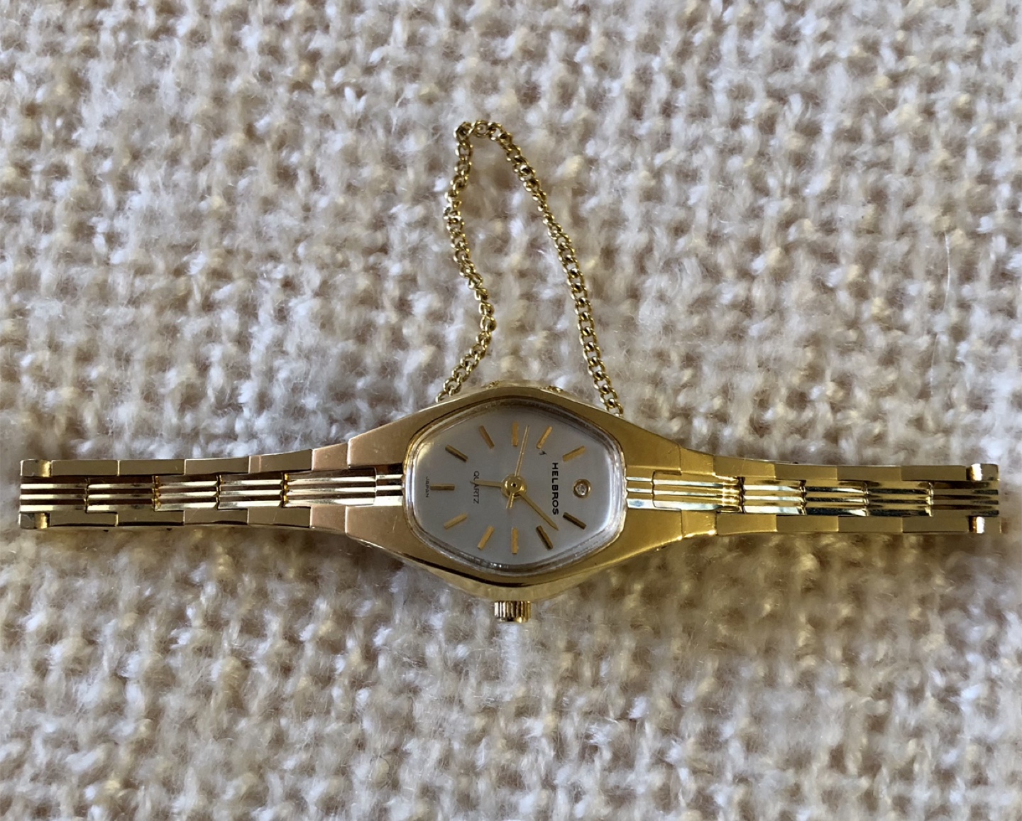 Helbros Quartz Ladies Gold Watch - photo 2