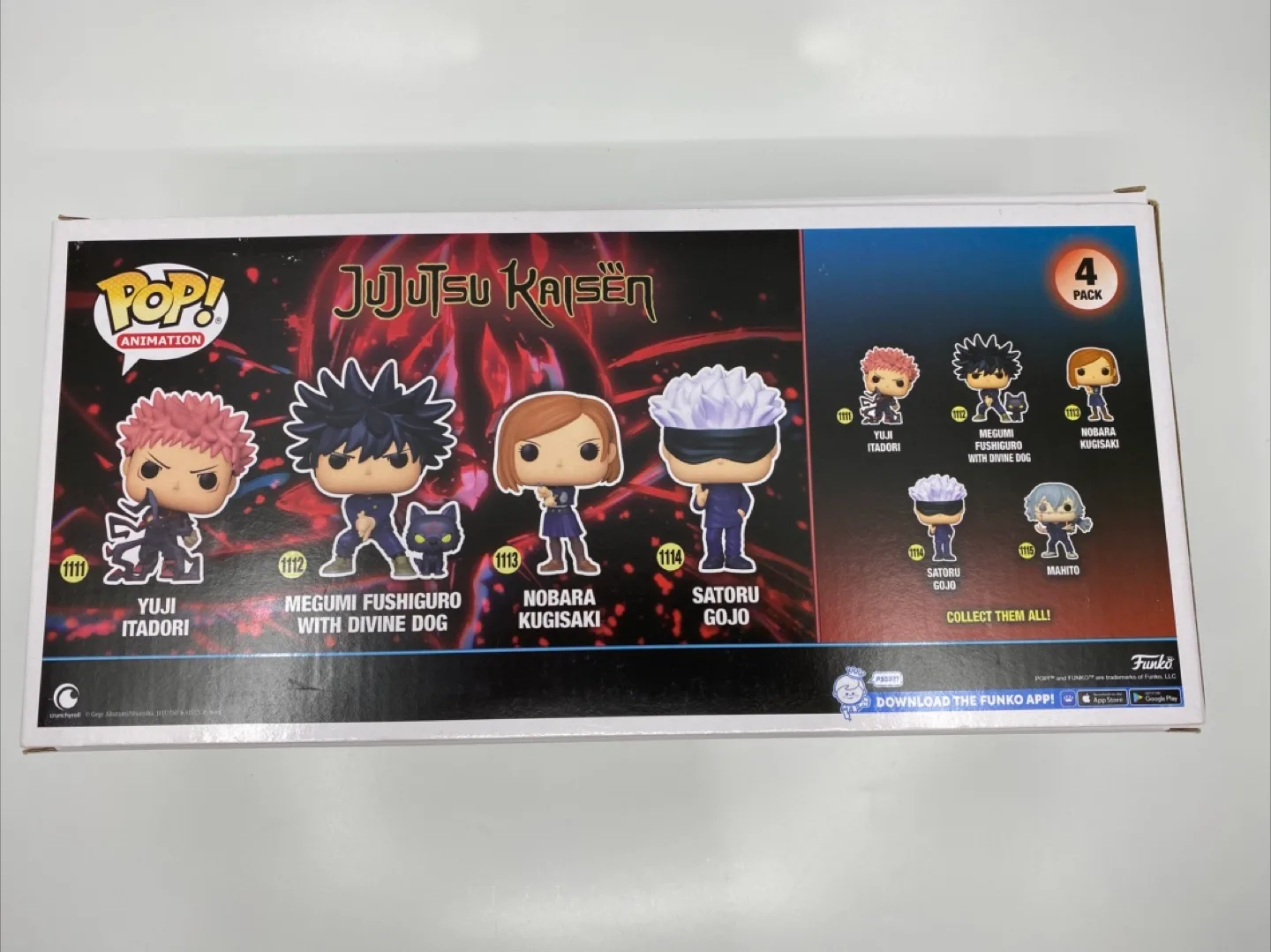 Funko Pop Jujutsu Kaisen 4 pack image indicator(2)
