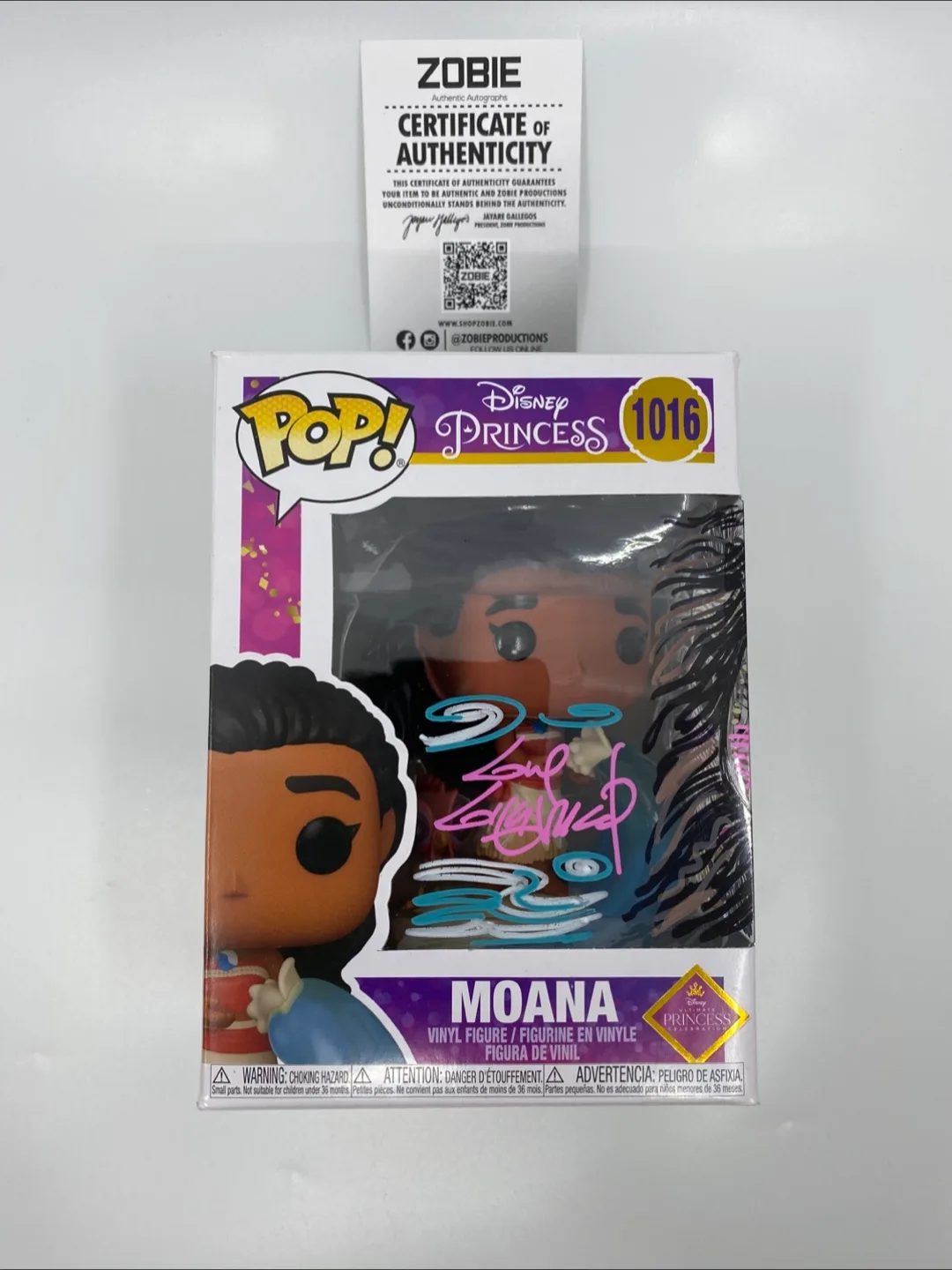 Funko Pop Disney Princess Moana #1016 thumbnail