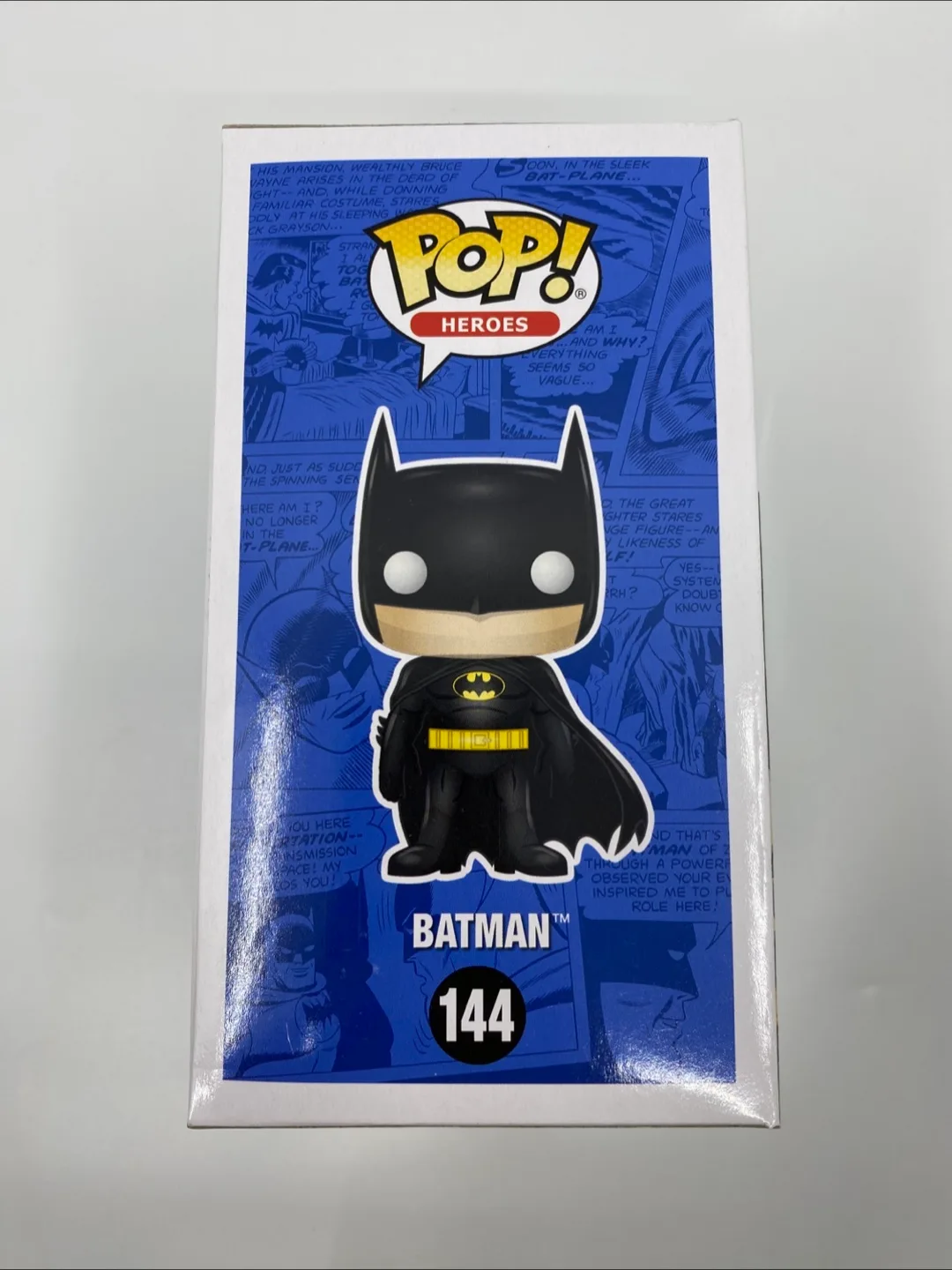 Funko Pop Batman #144 Blue Chrome SDCC Toy Tokyo 2017 image indicator(4)