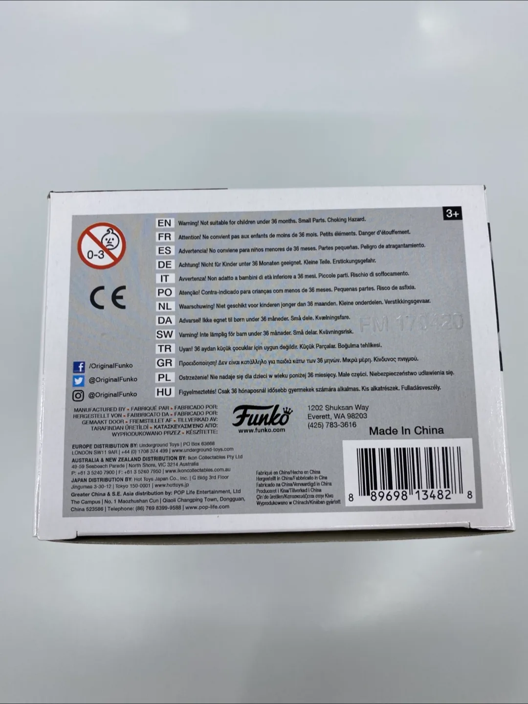 Funko Pop Batman #144 Blue Chrome SDCC Toy Tokyo 2017 image indicator(6)