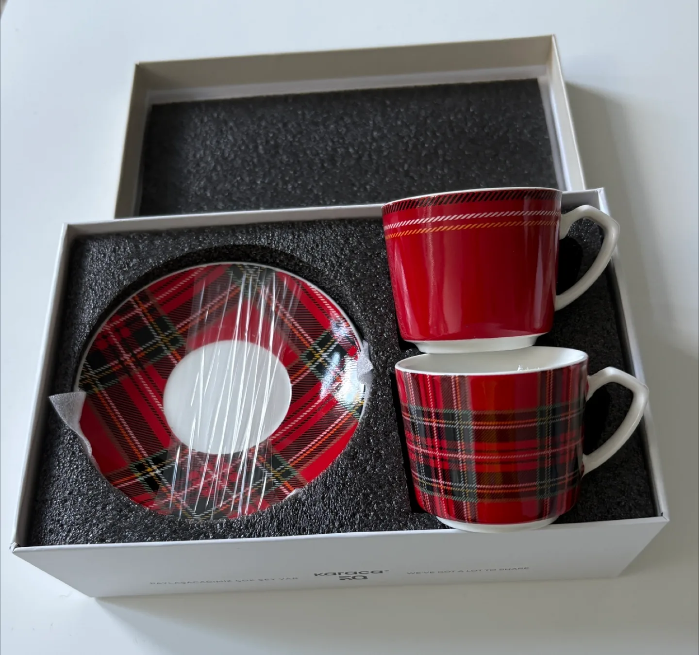 Turkish  Espresso Cup Set of 2 - New in Box image indicator(2)
