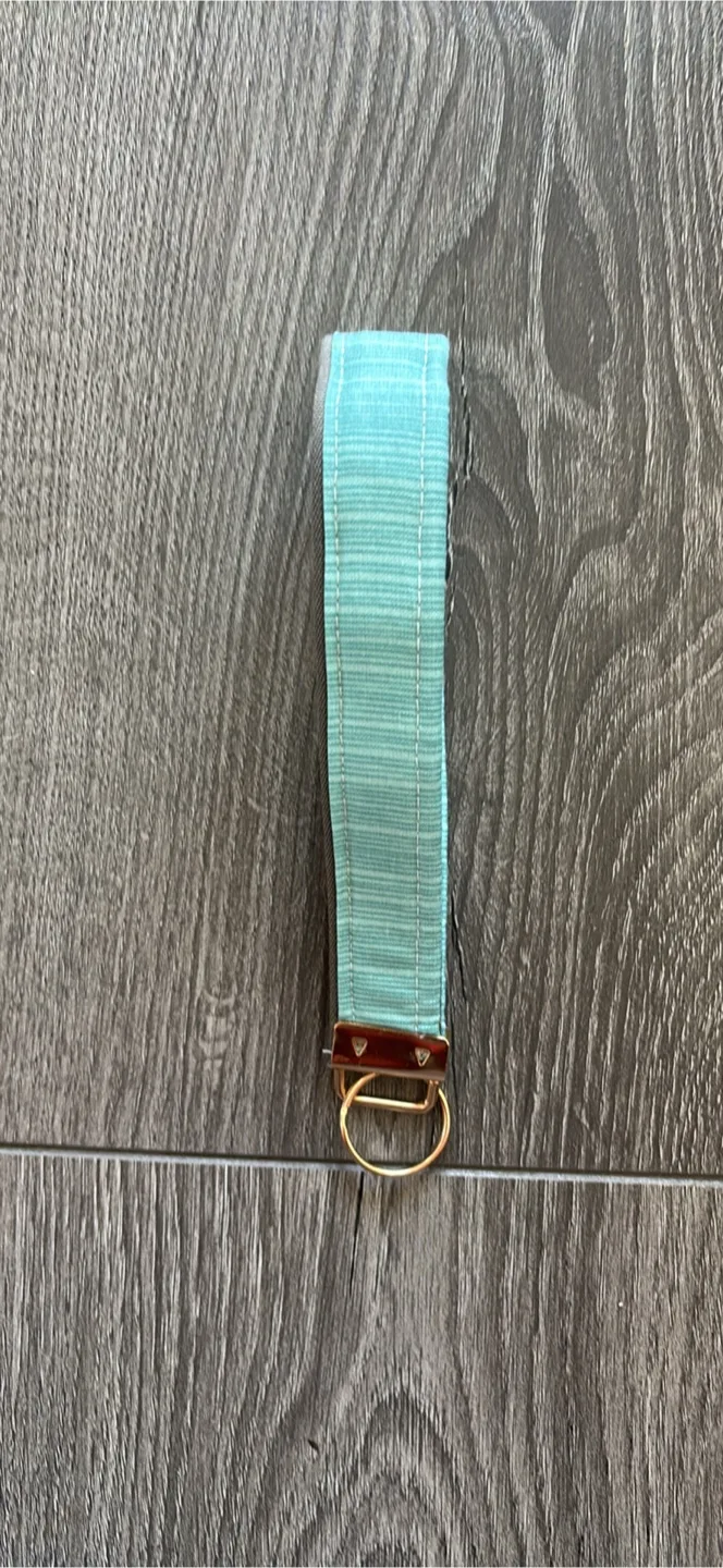 Handmade Fabric Key Fob Wristlet thumbnail