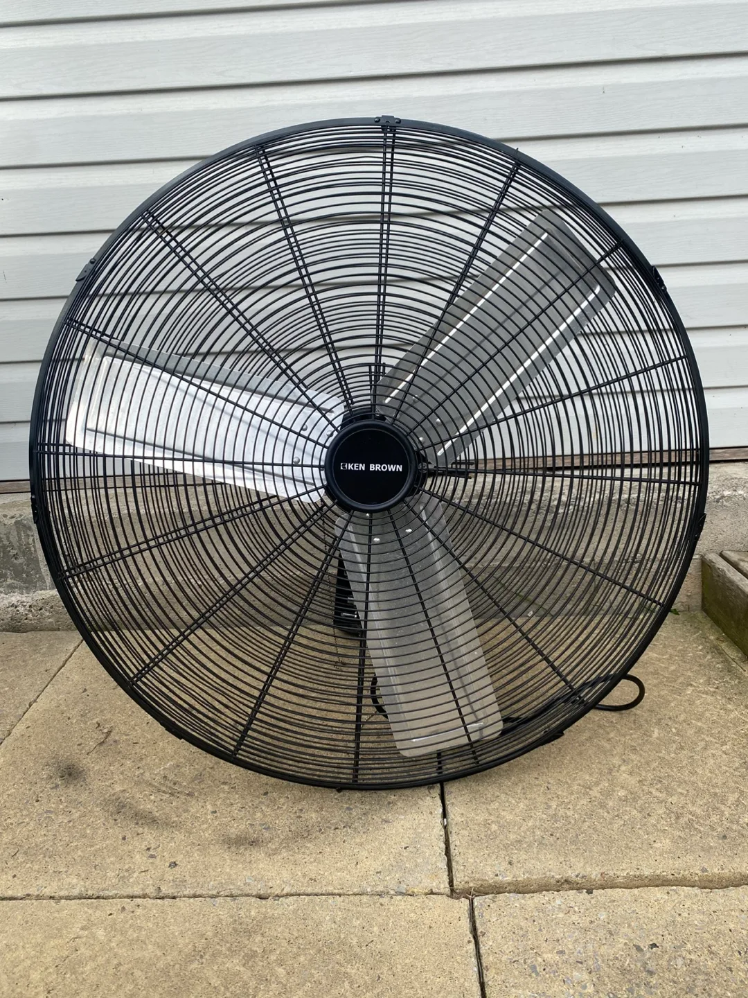KEN BROWN 30 Inch Industrial Oscillating Wall Mount Fan thumbnail