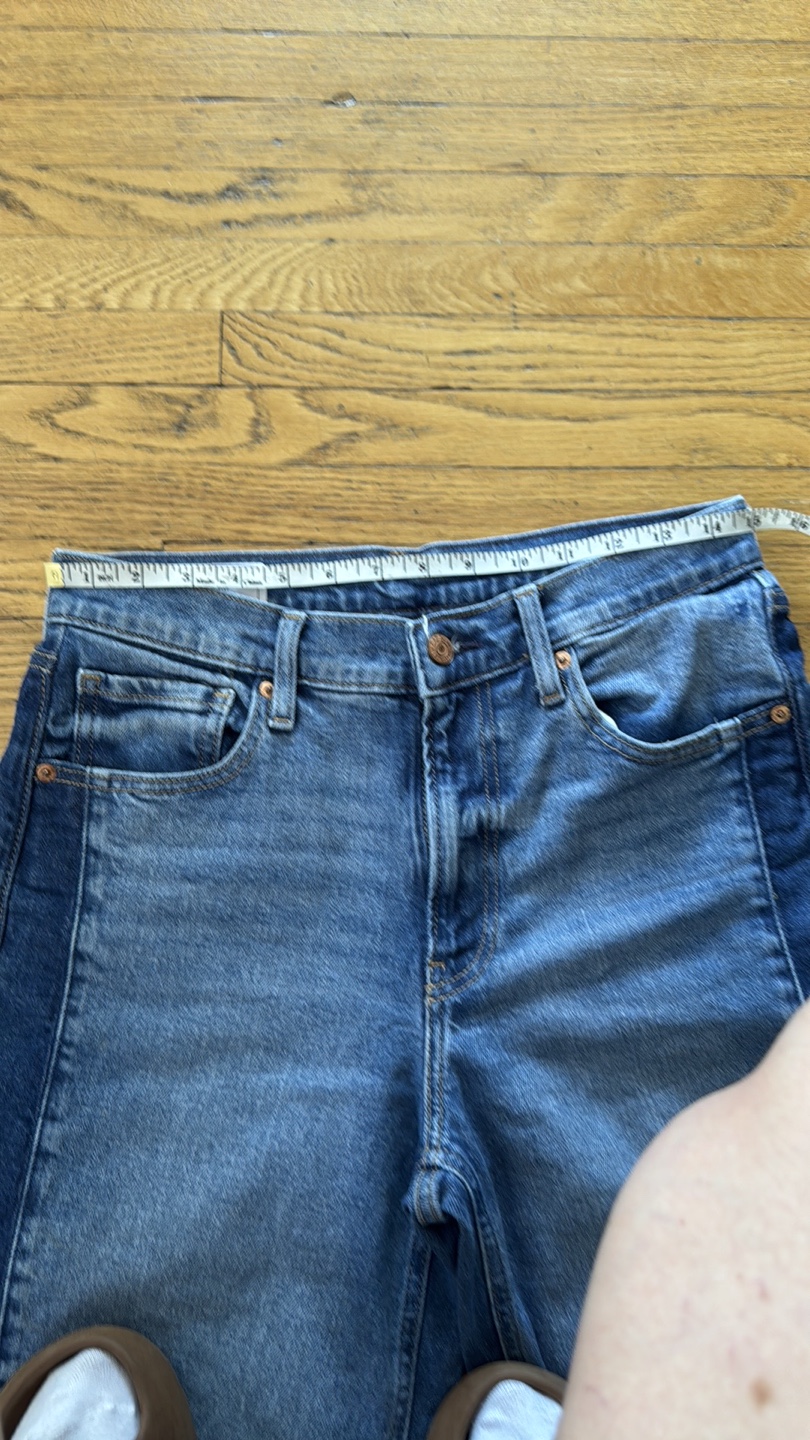 Gap High Rise Stride Jeans - Size 28 - photo 4