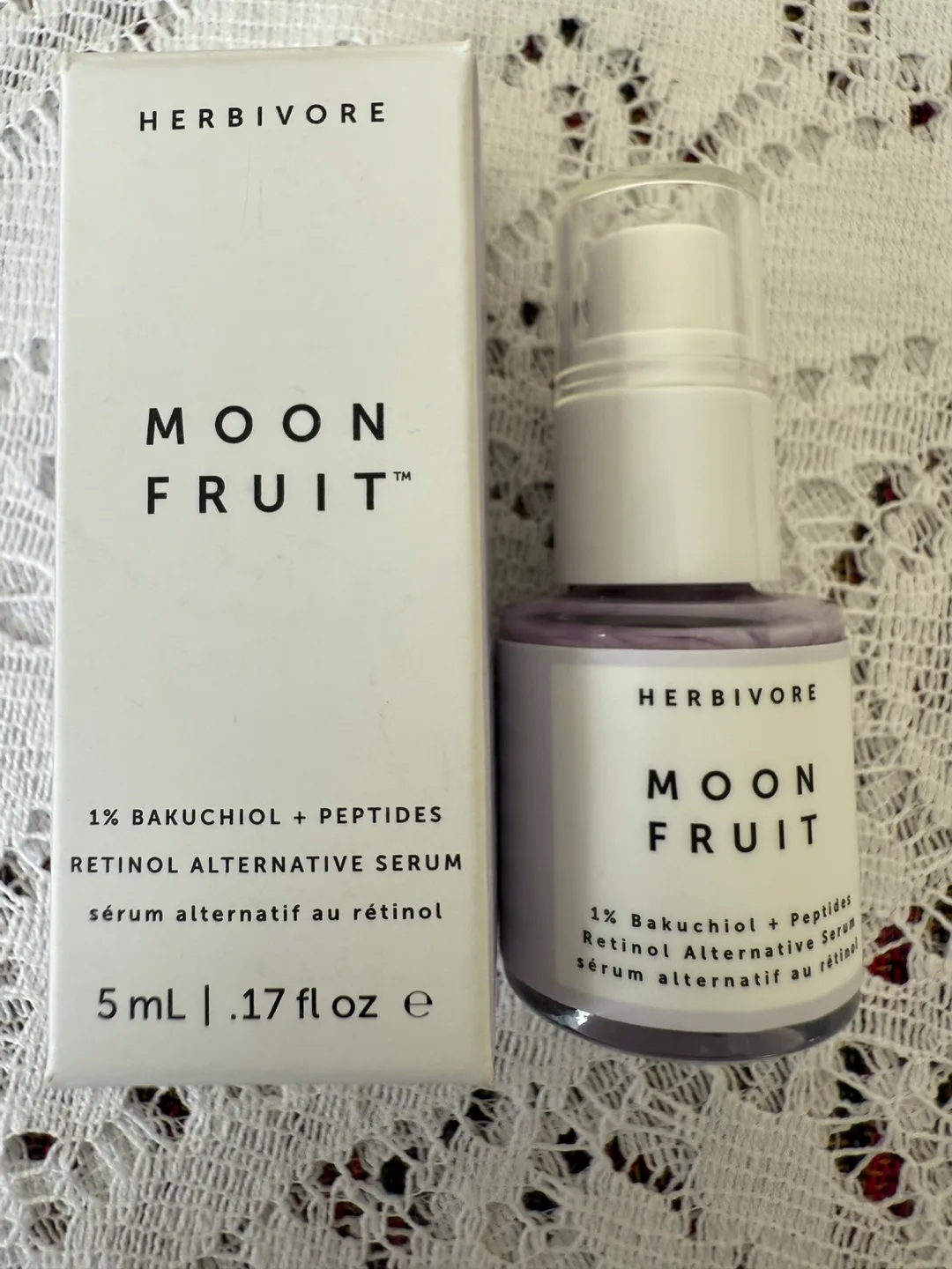 Herbivore Moon Fruit Retinol Serum 🆕 Travel Size! thumbnail