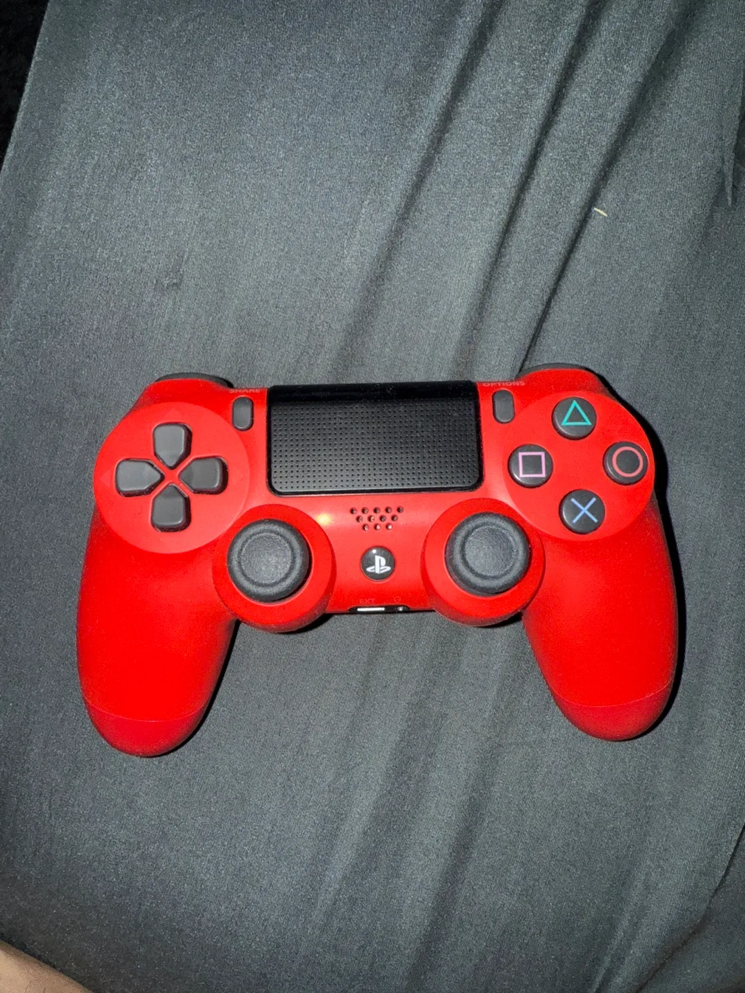 Red Sony PlayStation 4 DualShock 4 Controller thumbnail