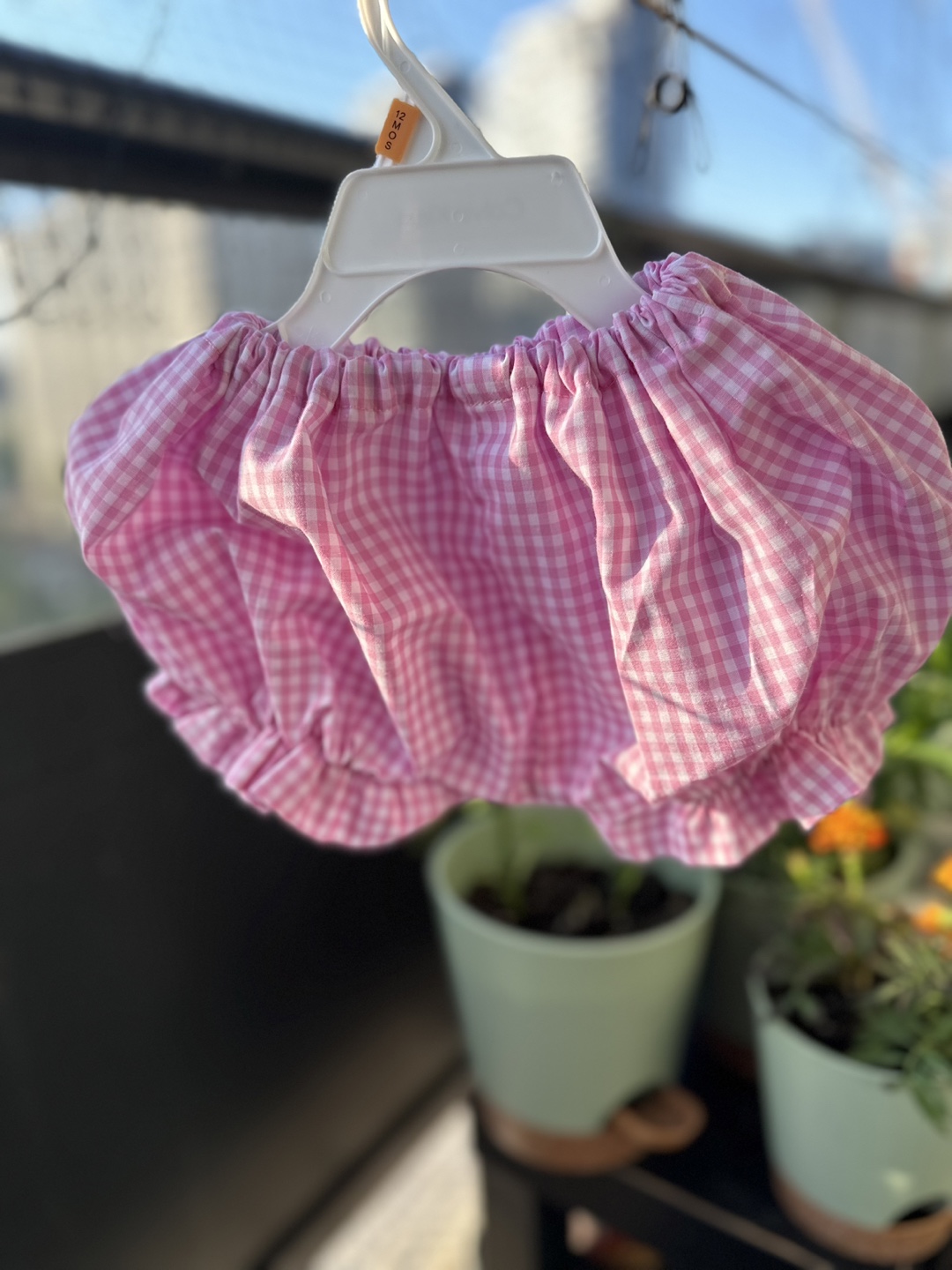 Handmade 3 piece embroidery baby clothes - photo 4