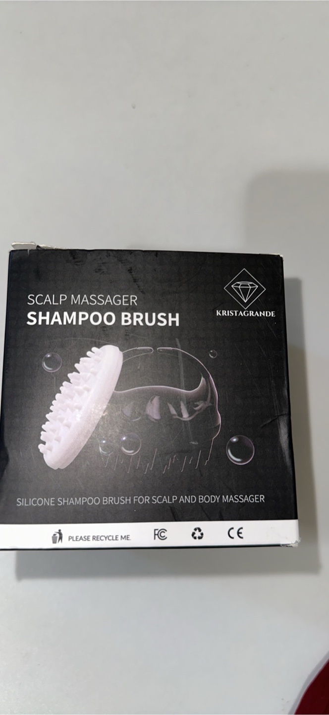 New scalp massager shampoo brush