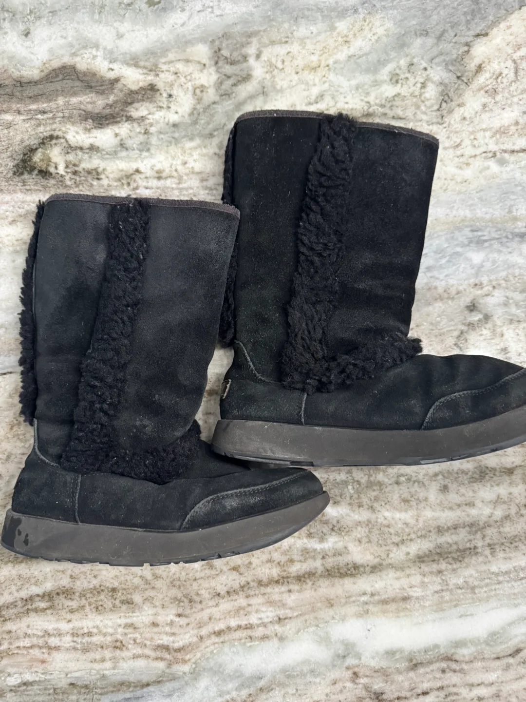 UGG Black Boots - Women's Size 7 thumbnail
