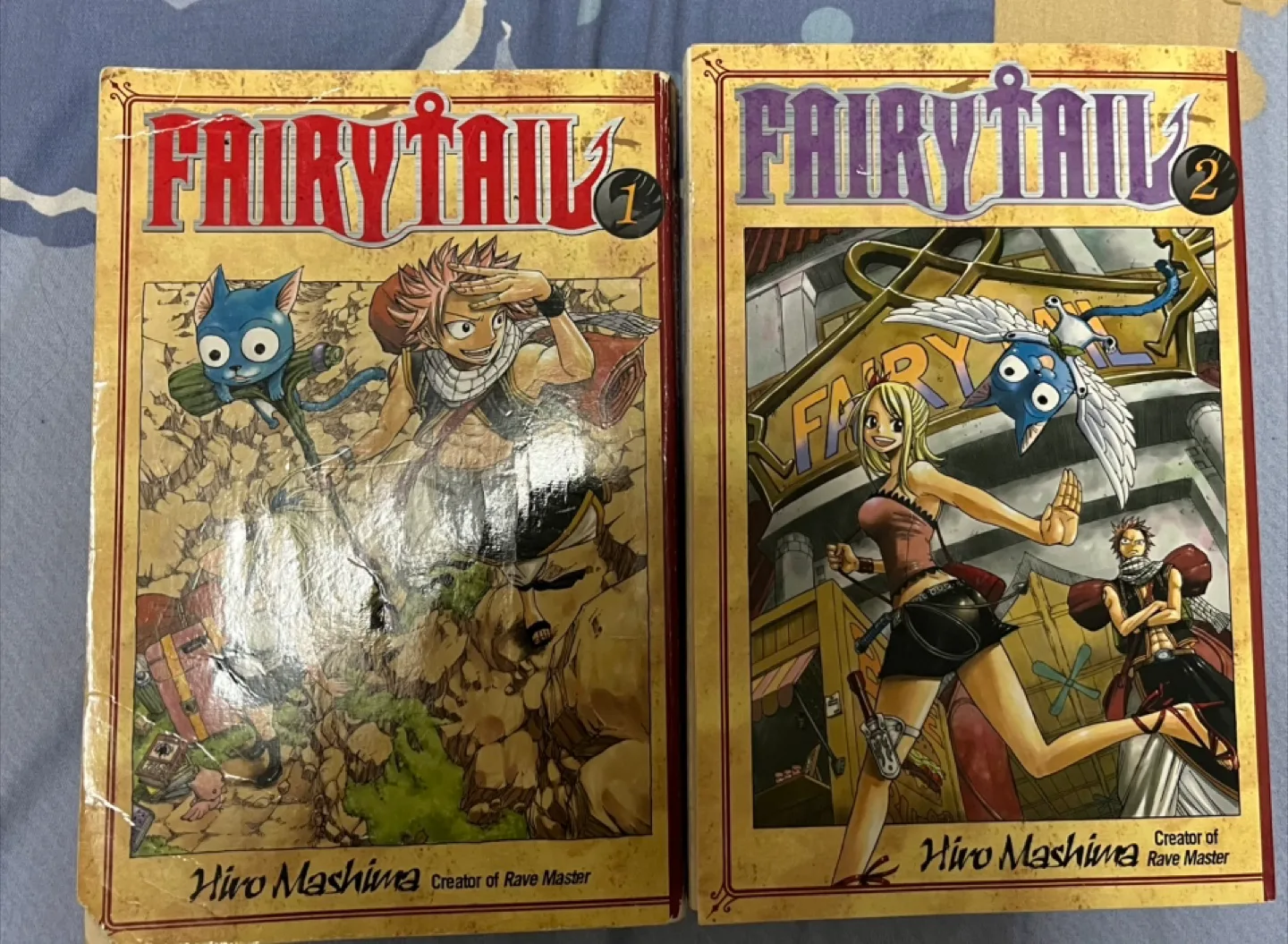 Fairy Tail Manga Books - Volumes 1 & 2 thumbnail
