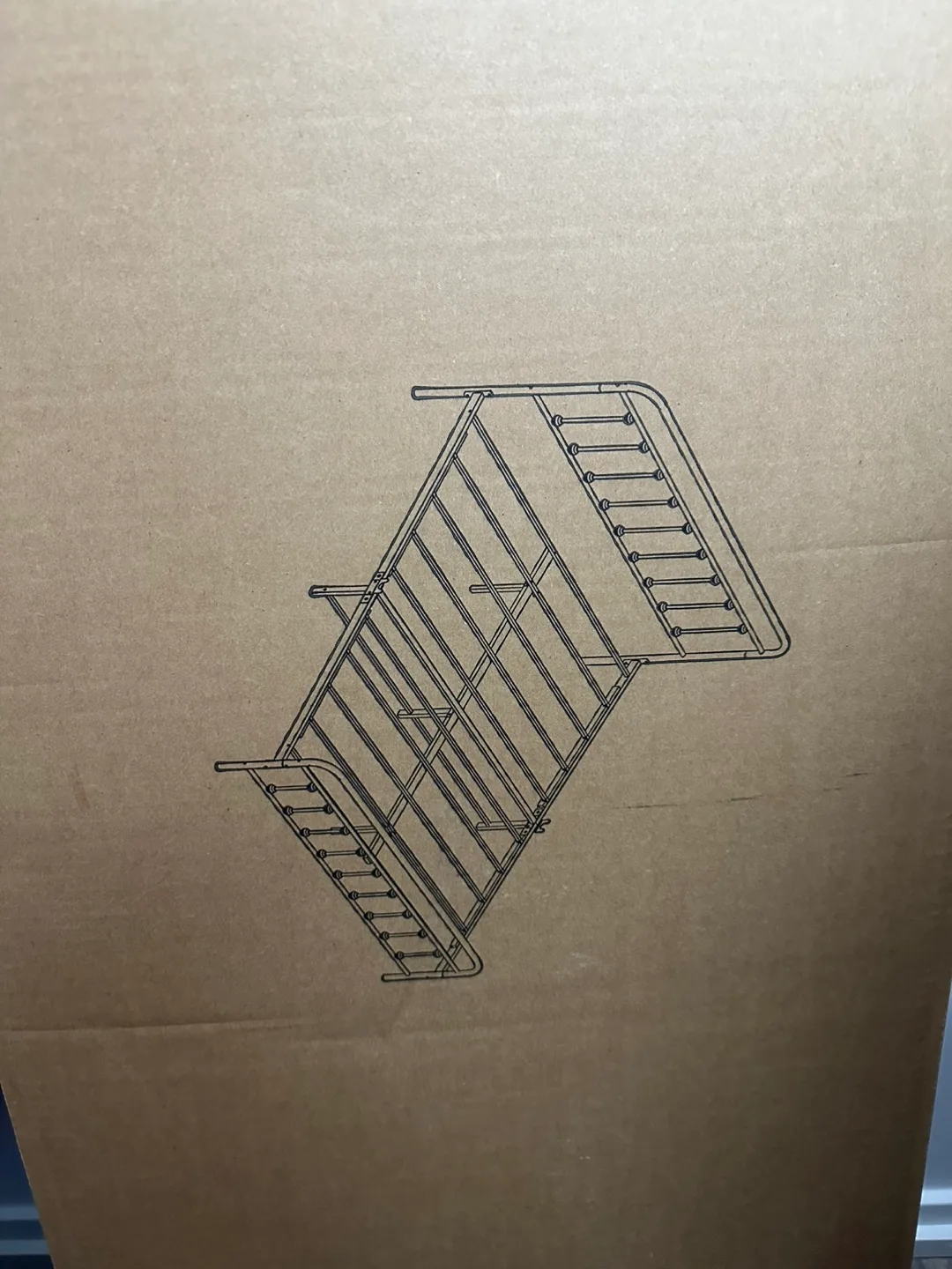 Brand New Black Metal Queen Bed Frame - New in Box image indicator(5)