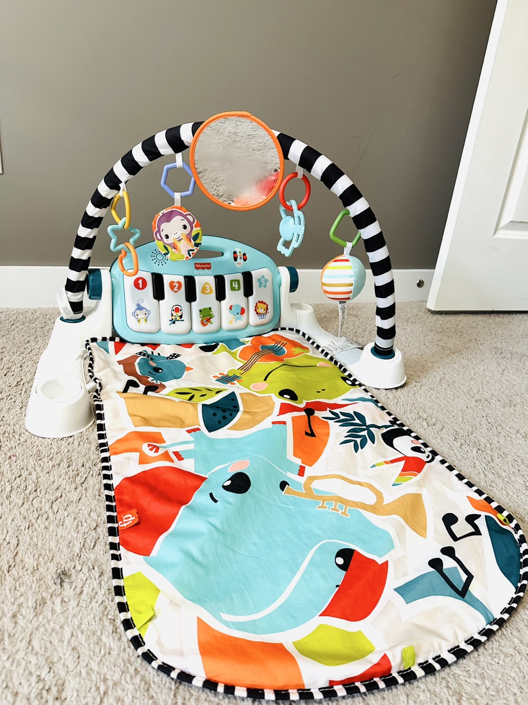 Fisher-Price Deluxe Kick & Play Piano Gym - photo 3