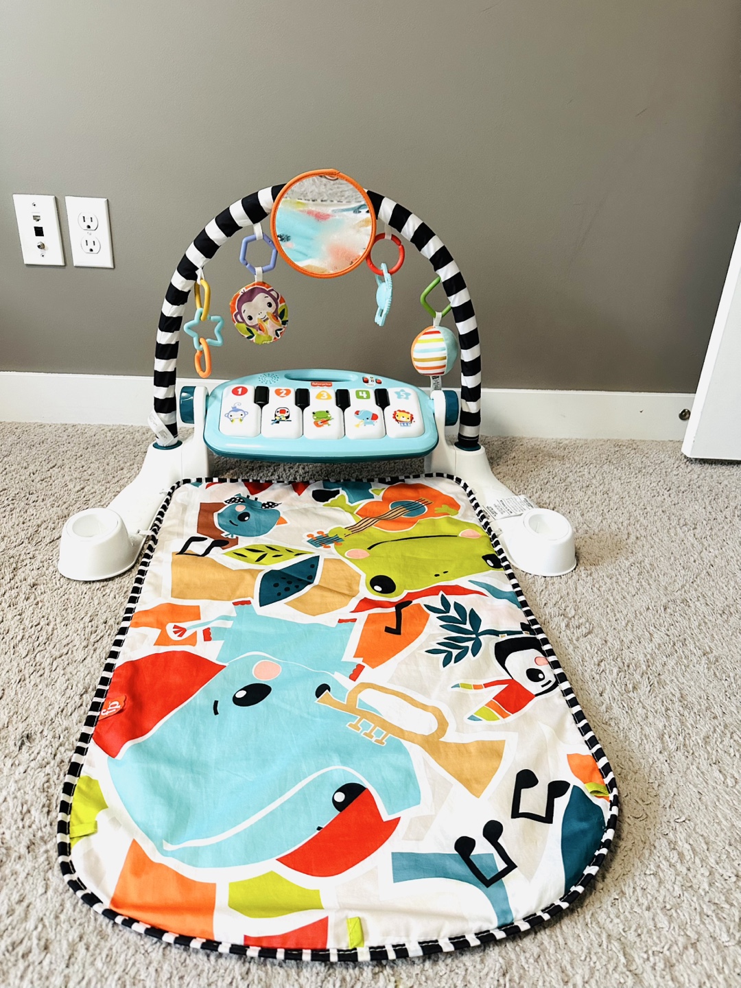 Fisher-Price Deluxe Kick & Play Piano Gym - photo 2