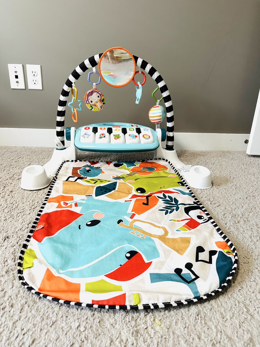 Fisher-Price Deluxe Kick & Play Piano Gym - photo 5