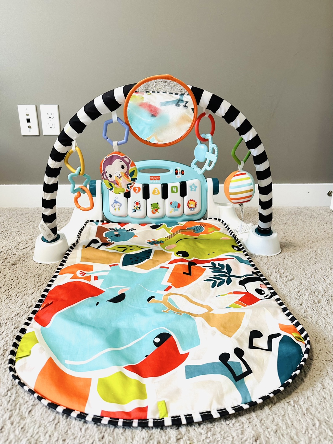 Fisher-Price Deluxe Kick & Play Piano Gym - photo 4
