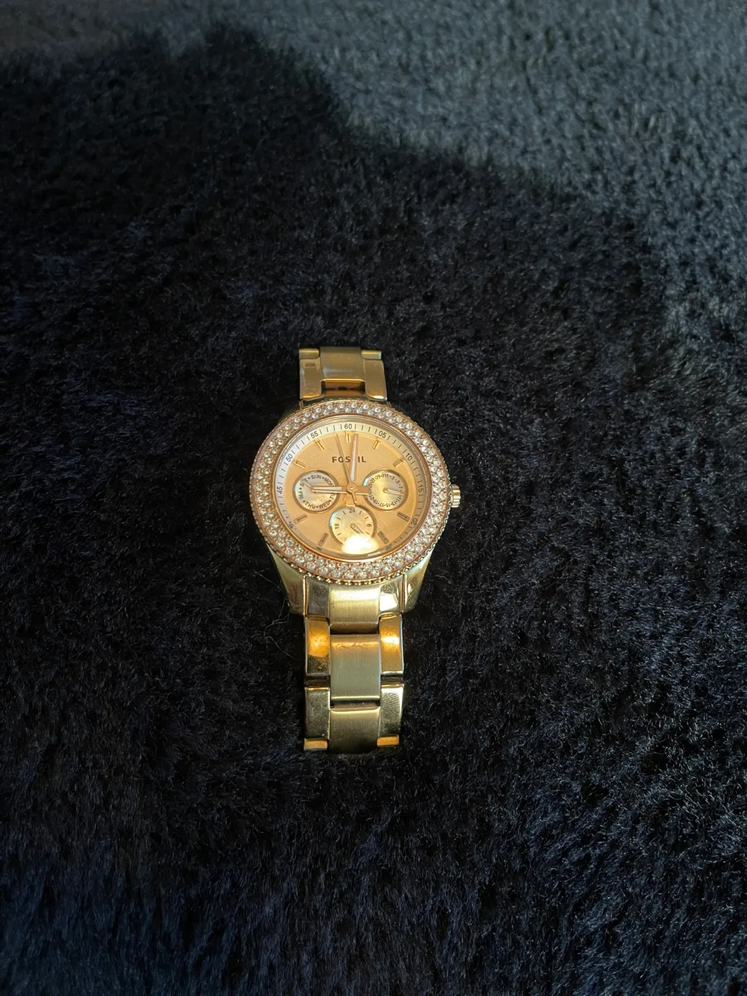Fossil Gold-Tone Stainless Steel Watch thumbnail