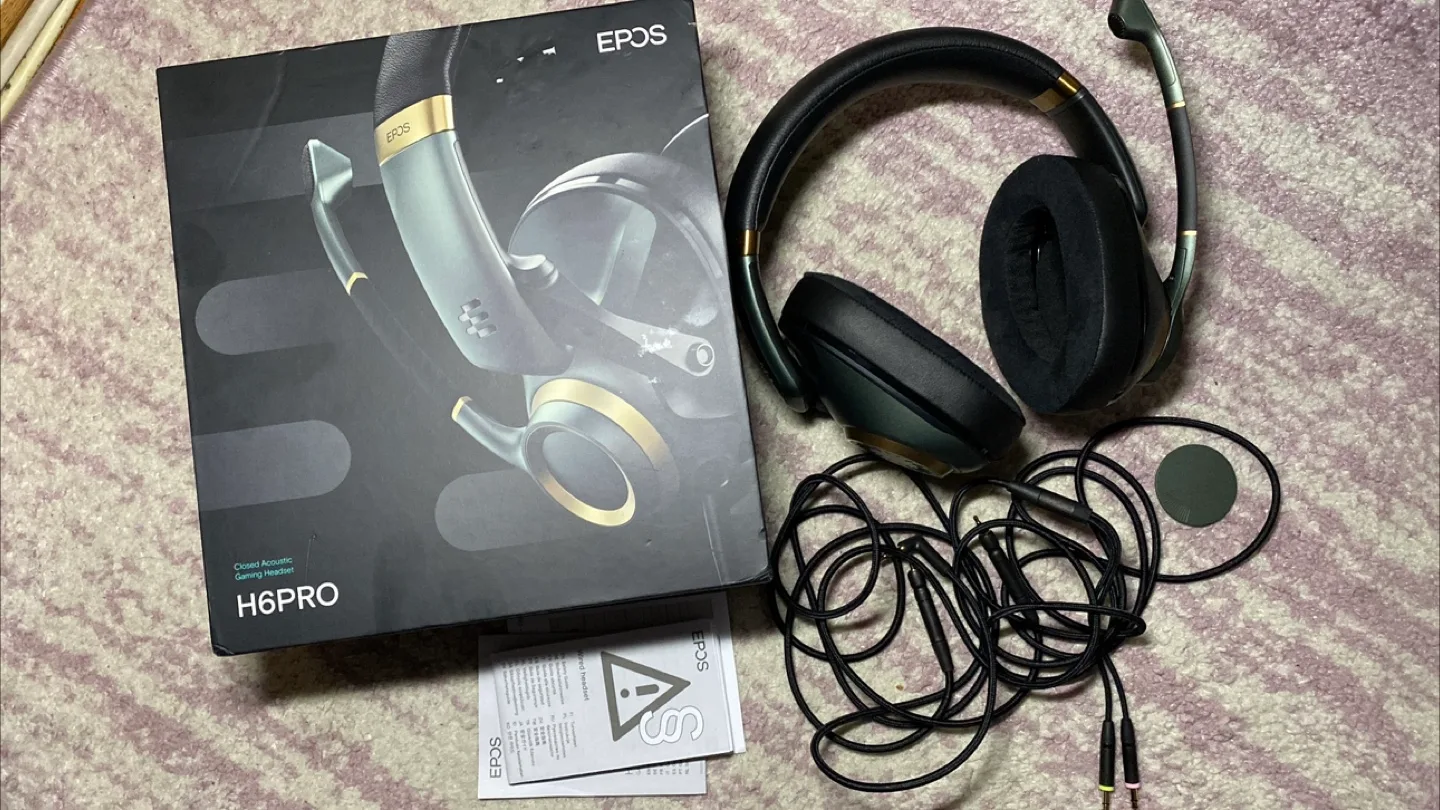EPOS H6PRO Closed Acoustic Gaming Headset thumbnail