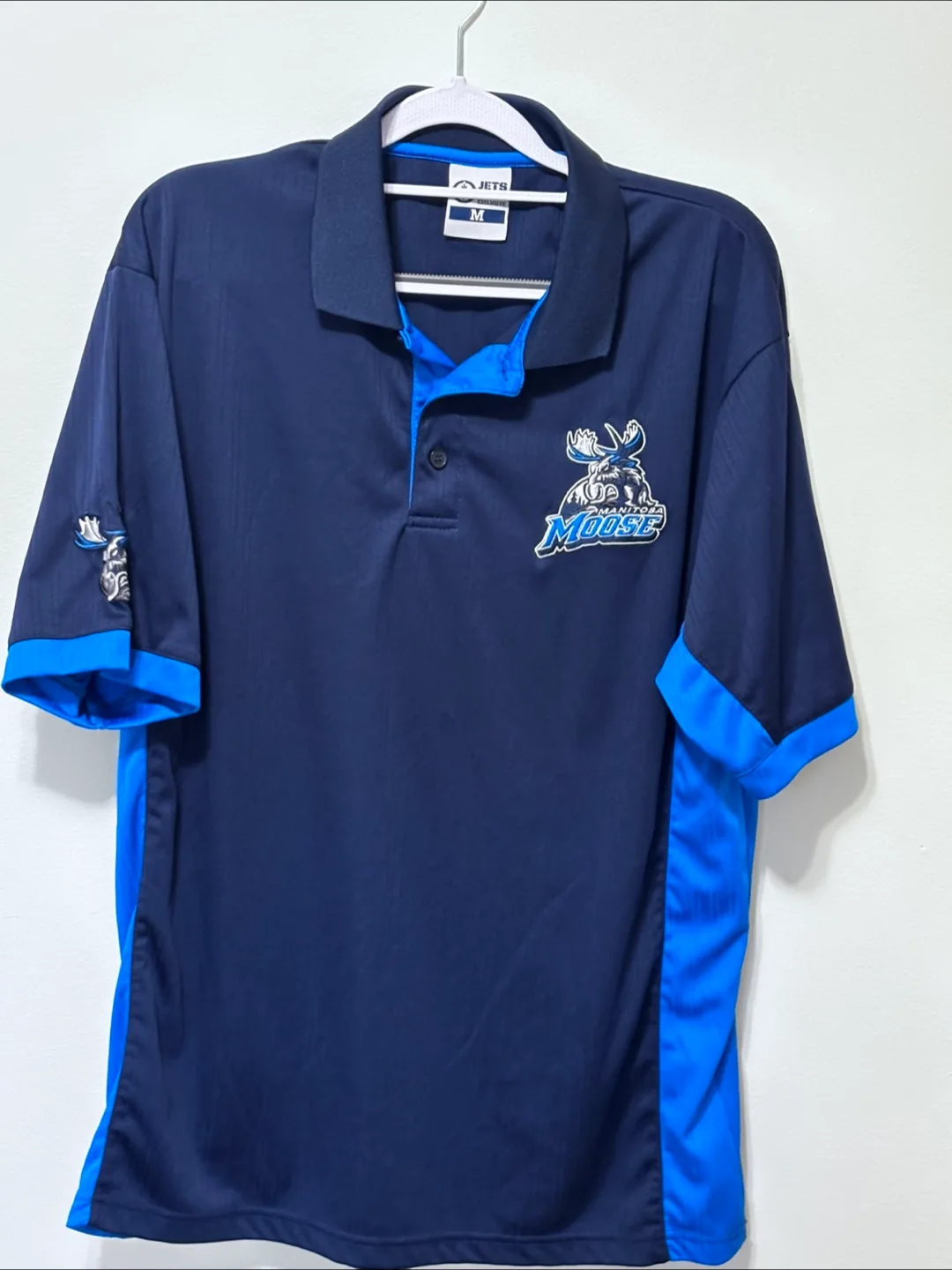 Jets Gear Exclusive Manitoba Moose Polo Shirt - M thumbnail
