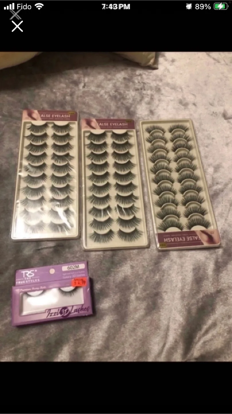False Eyelashes - TRS True Styles Izzi 3D Lashes thumbnail