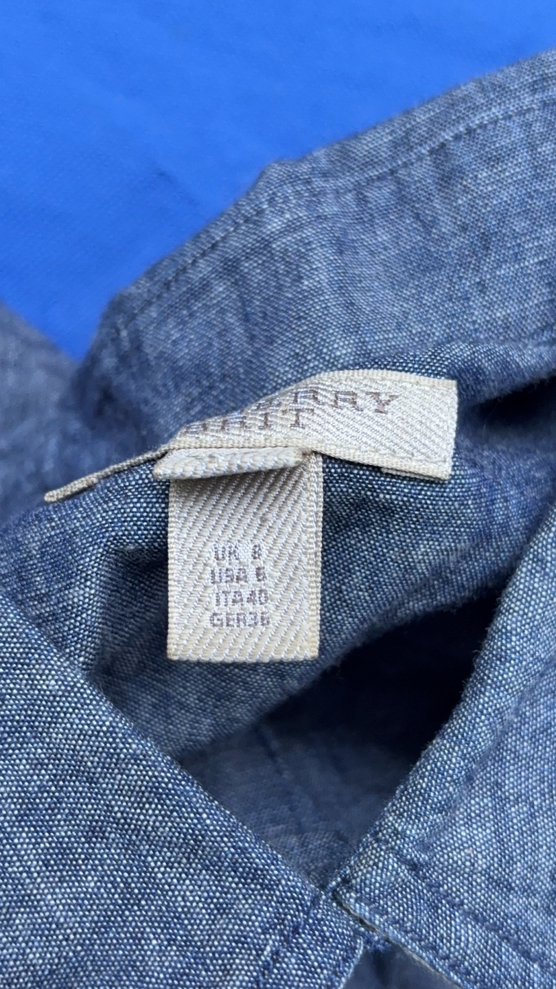Burberry Brit Denim Dress Size 6 - photo 4