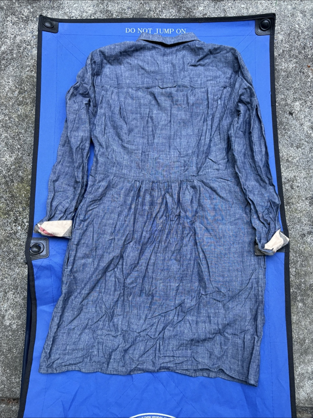 Burberry Brit Denim Dress Size 6 - photo 2