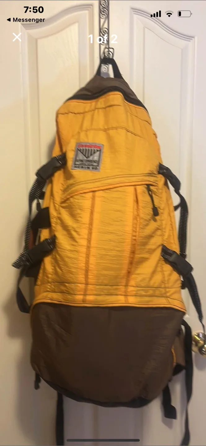 Invicta Backpack - Yellow & Brown thumbnail