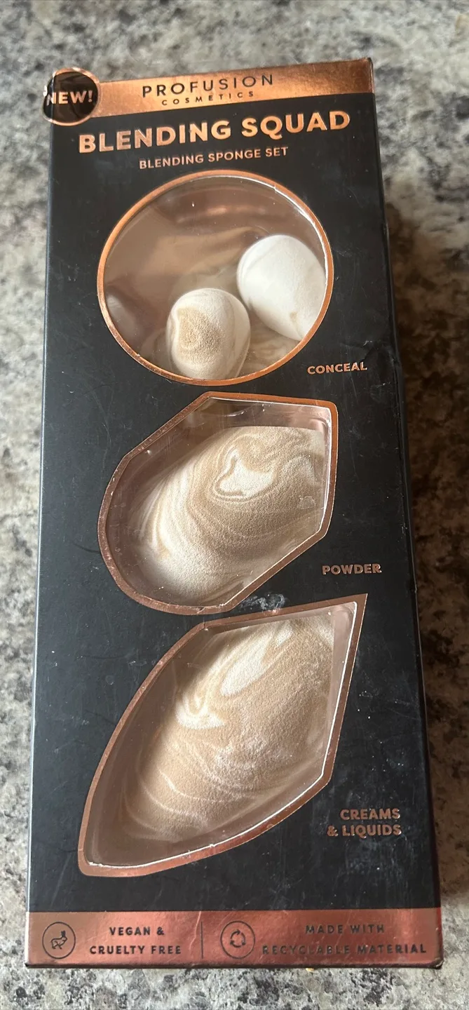 Profusion Cosmetics Blending Squad Sponge Set - New! thumbnail