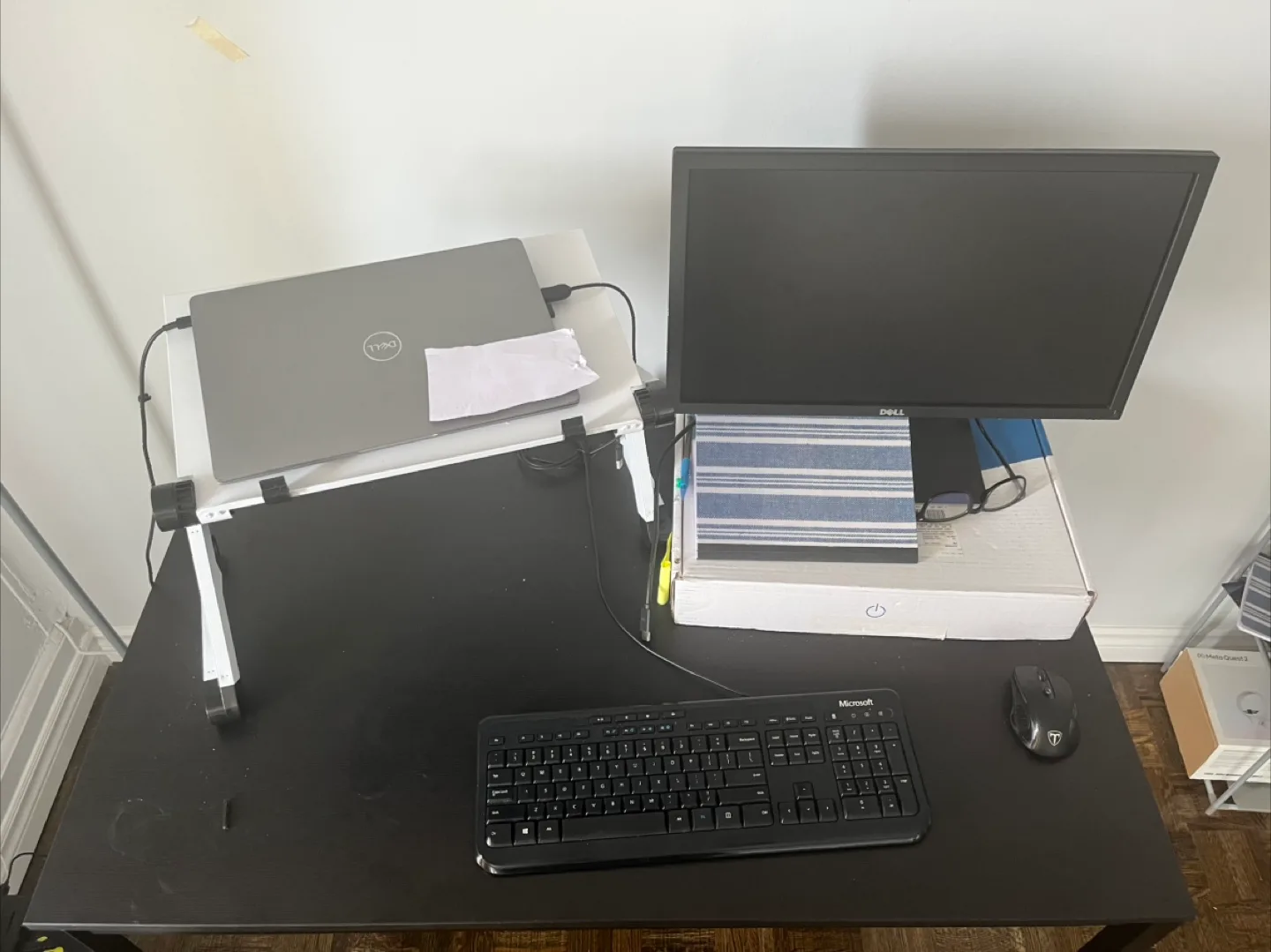 IKEA Black Dining table/ work desk image indicator(3)