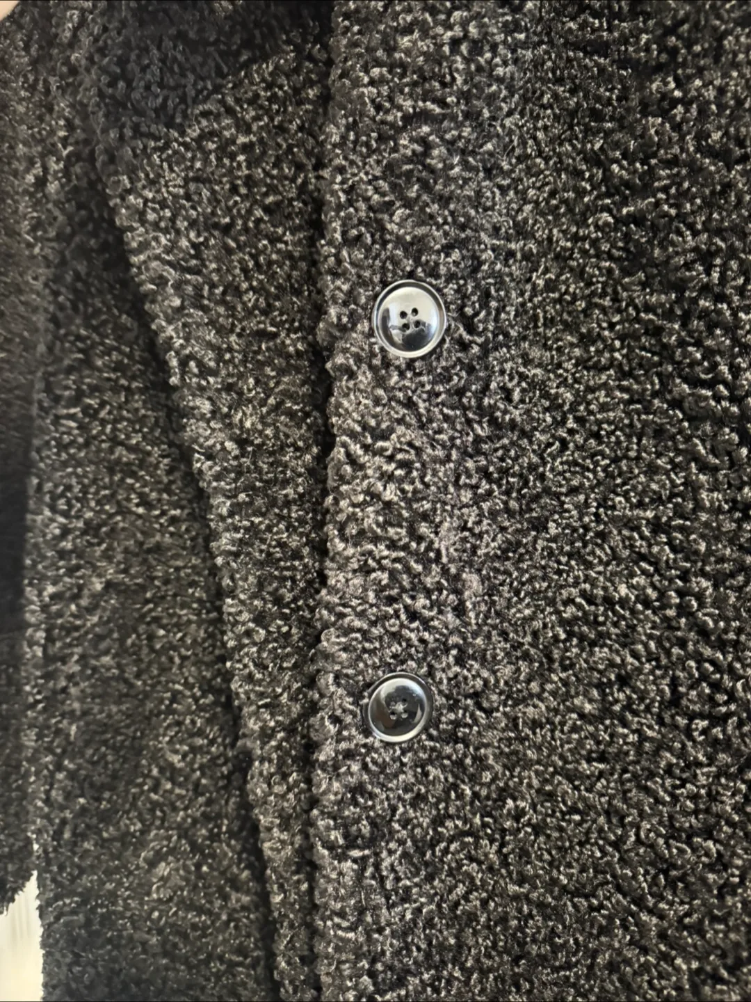 Suzy Shier Black Teddy Coat image indicator(3)