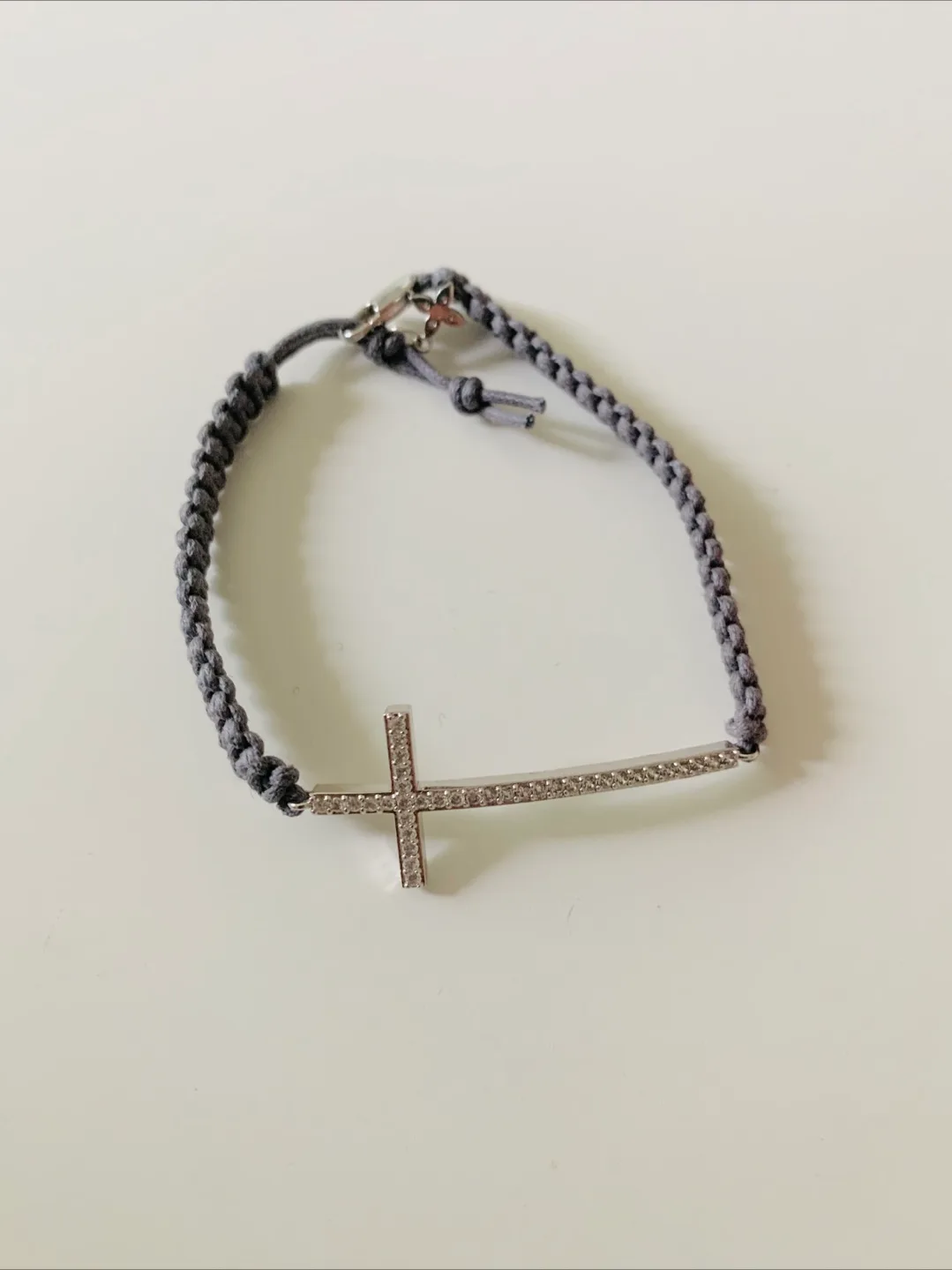 Cross Bracelet - Silver Colour thumbnail