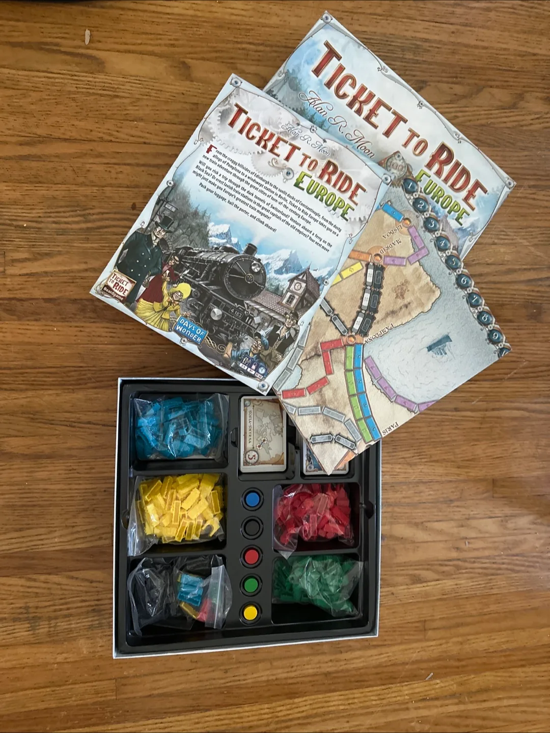 Ticket to Ride: Europe Board Game image indicator(2)