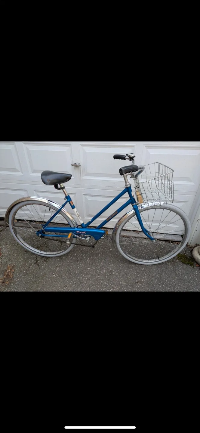 Vintage Raleigh Transit Bicycle 24" wheels thumbnail