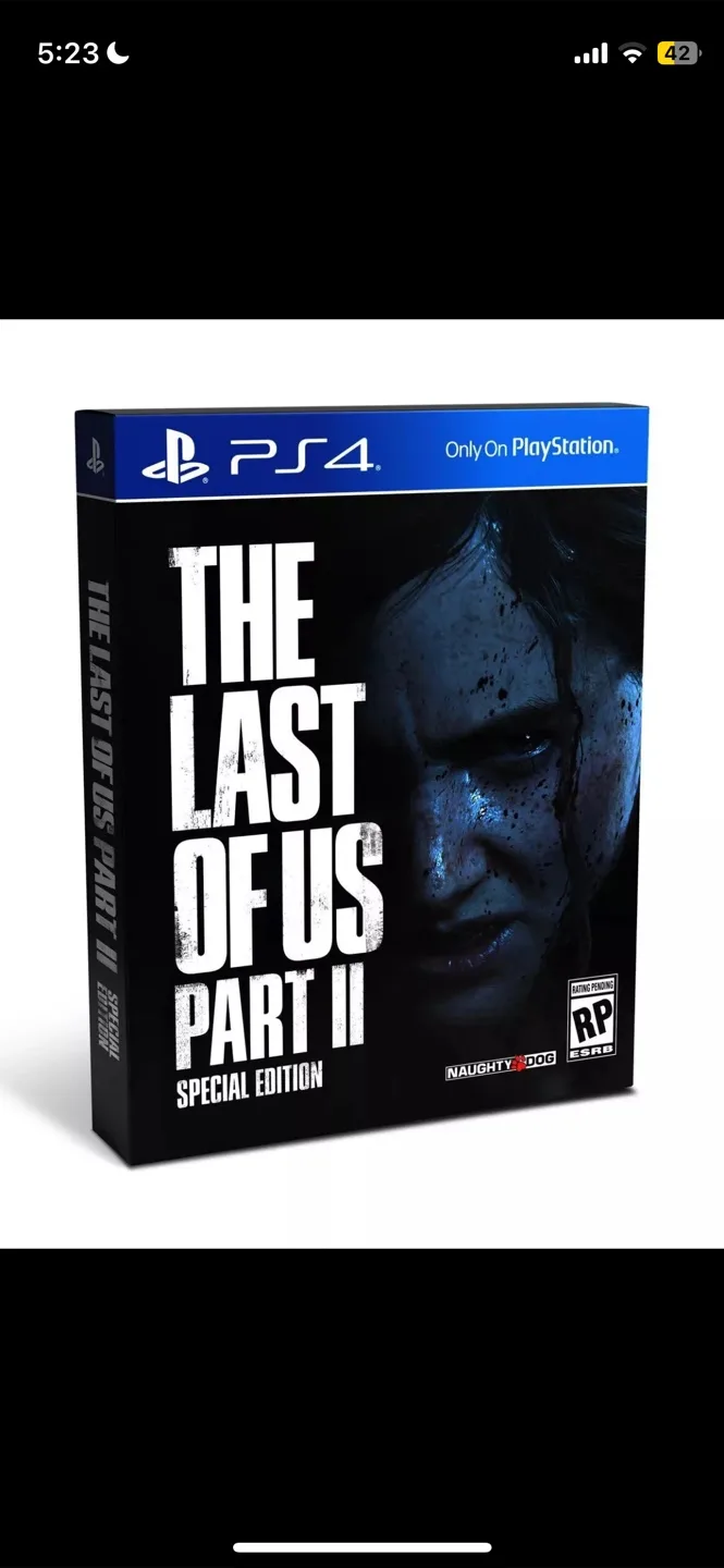 The Last of Us Part II Special Edition PS4 Complete thumbnail