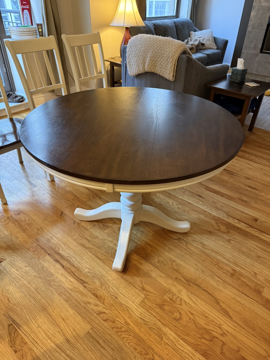 Round Dining Table with 4 Chairs - photo 3