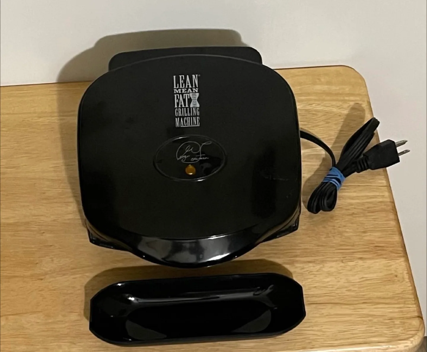 George Foreman Electric Lean Meat Fat Grilling Machine -  Black image indicator(6)